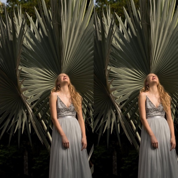 New BHLDN Avery tulle Dress Bridesmaid sz 2